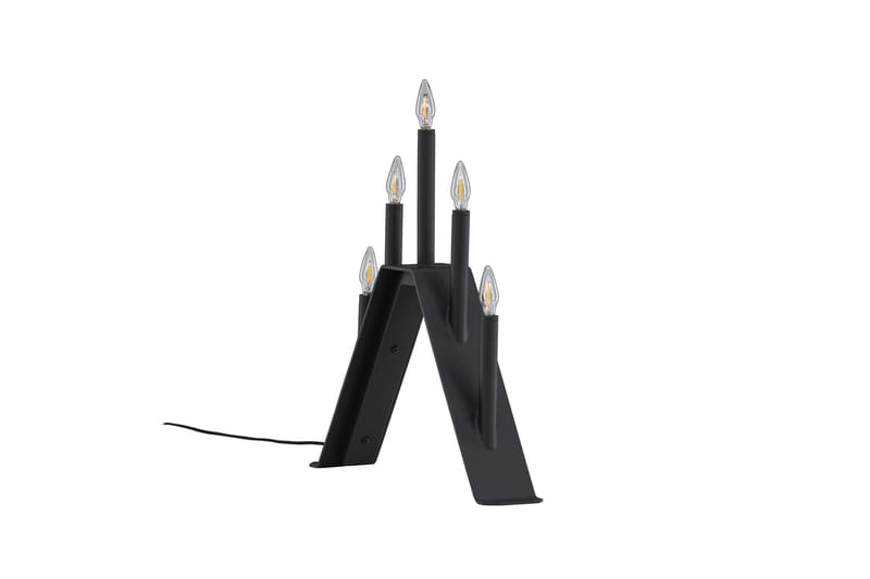 Åre Adventsljusstake 36 cm - Svart - Products - Belysning - Lampor & belysning inomhus - Sovrumslampa - Sänglampa - Sängbordslampa
