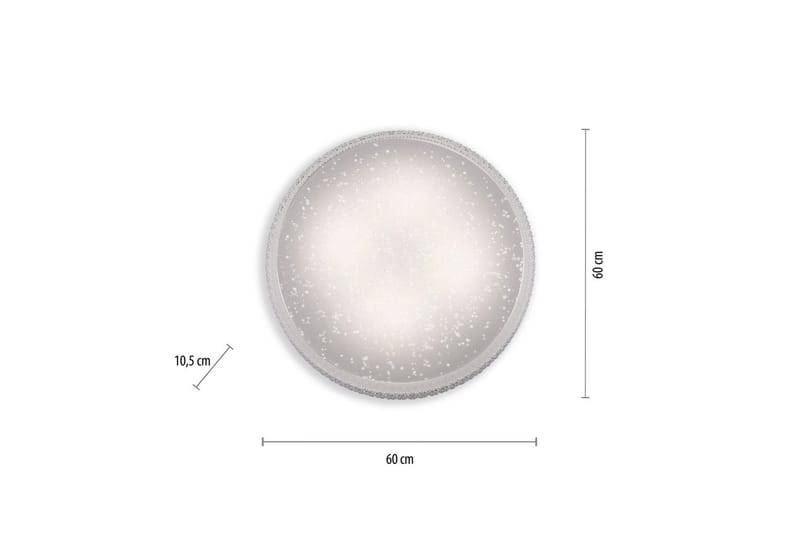 Frida Just Light Taklampa - Transparent - Products - Belysning - Lampor & belysning inomhus - Taklampa & takbelysning - Takplafond