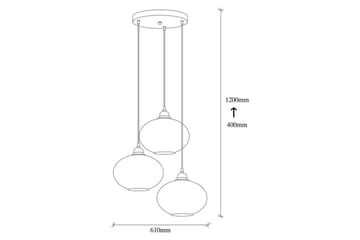 Taklampa Belinfield Ånga - Mörkgrå - Products - Belysning - Lampor & belysning inomhus - Taklampa & takbelysning - Pendellampa & hänglampa