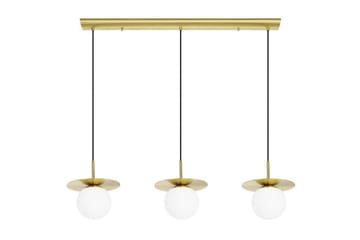 Takpendel Eglo Arenales Mässing/Opalvit med 3 Lampor - Products - Belysning - Lampor & belysning inomhus - Taklampa & takbelysning - Pendellampa & hänglampa