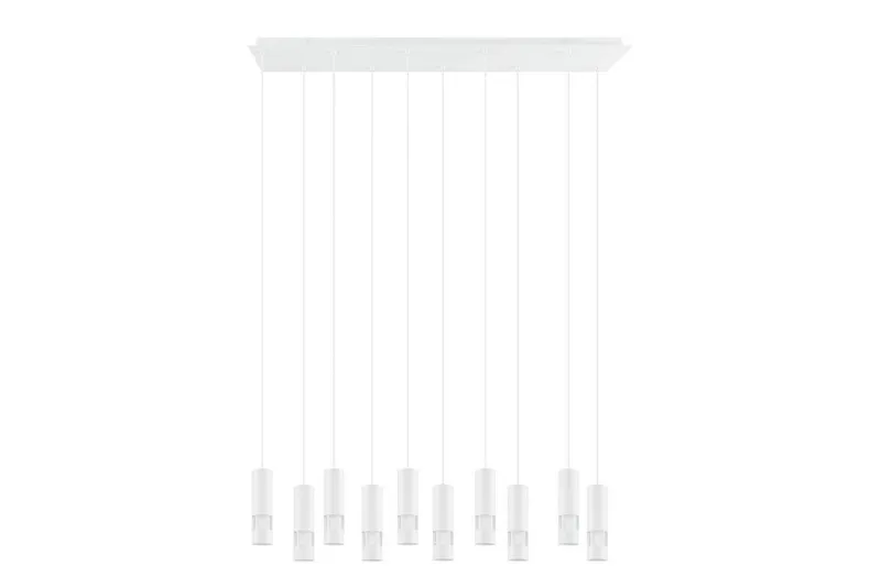 Takpendel Eglo Bernabeta Vit med 10 Lampor