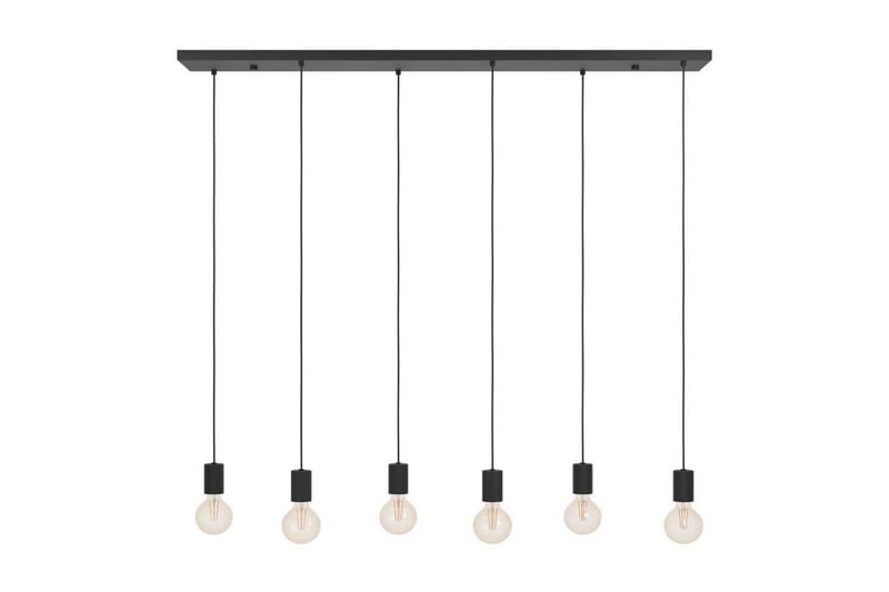 Takpendel Eglo Huebro Svart med 6 Lampor - Products - Belysning - Lampor & belysning inomhus - Taklampa & takbelysning - Pendellampa & hänglampa