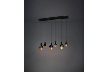 Takpendel Eglo Huebro Svart med 6 Lampor - Products - Belysning - Lampor & belysning inomhus - Taklampa & takbelysning - Pendellampa & hänglampa
