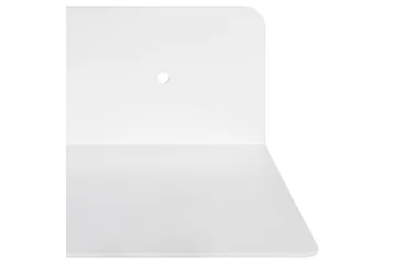 Belleuve Vägghylla 50 cm - Vit - Products - Förvaring - Hylla