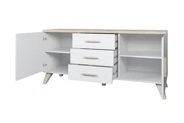 Kardos Byrå 45x150 cm - Natur/Svart - Products - Förvaring - Förvaringsmöbler - Byrå - Hallbyrå