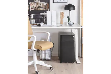 Lubriano Kontorshurts 30x50 cm - Metall/Svart - Products - Förvaring - Förvaringsmöbler - Byrå - Hurts