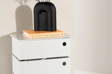 San Carlos Byrå - Vit - Products - Förvaring - Förvaringsmöbler - Byrå