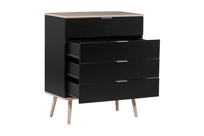 Walpi Byrå 79 cm - Svart - Products - Förvaring - Förvaringsmöbler - Byrå - Hallbyrå