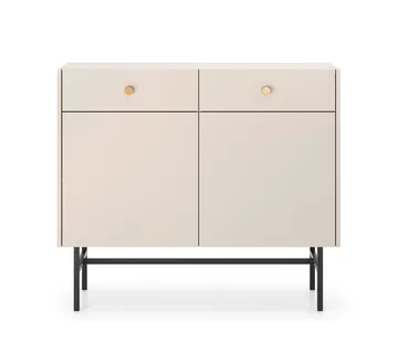 Francisca Byrå 104 cm - Cashmere - Products - Förvaring - Förvaringsmöbler - Byrå