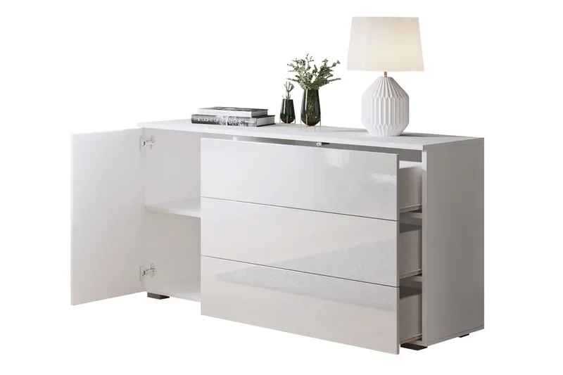 Kankuro Byrå 111x68 cm - Natur/Vit - Products - Förvaring - Förvaringsmöbler - Byrå