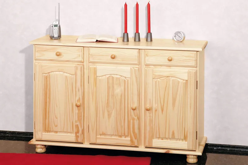 Leksand Skänk 130 cm - Furu - Products - Förvaring - Förvaringsmöbler - Sideboard & skänk