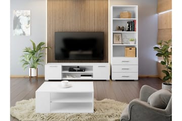 Lindesberg Möbelset För Vardagsrum - Vit - Products - Förvaring - Förvaringsmöbler - Möbelset för vardagsrum