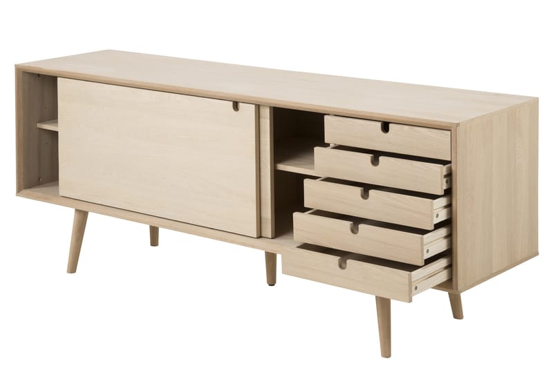 Myrviken Skänk 180 cm - Vitpigmenterad Ek - Products - Förvaring - Förvaringsmöbler - Sideboard & skänk