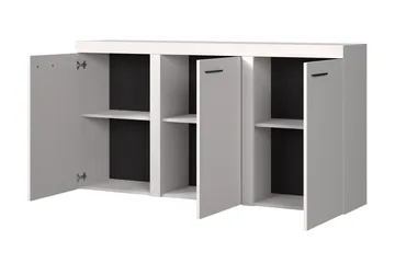 Rumba Skänk 148,8x40,3x82 cm LED-belysning - Vit - Products - Förvaring - Förvaringsmöbler - Sideboard & skänk