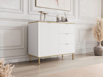 Salmor Skänk 91x42 cm - Vit - Products - Förvaring - Förvaringsmöbler - Sideboard & sk änk