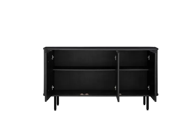 Kopparbo Sideboard Svart - Svart trä - Products - Förvaring - Förvaringsmöbler - Sideboard & skänk