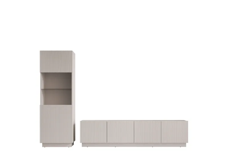 Torvalen Möbelset För Vardagsrum, Beige