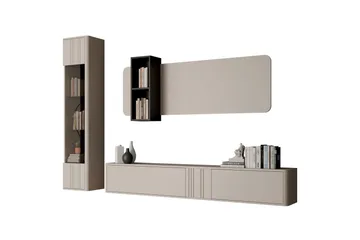 Zalricus Möbelset För Vardagsrum - Beige - Products - Förvaring - Förvaringsmöbler - Möbelset för vardagsrum