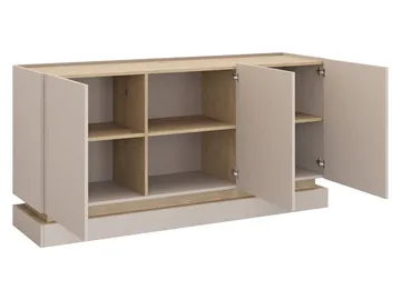 Zelric Skänk 160x37 cm - Svart - Products - Förvaring - Förvaringsmöbler - Sideboard & skänk