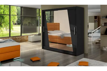 Garderob Prag LED-belysning - Svart - Products - Förvaring - Garderober & garderobssystem