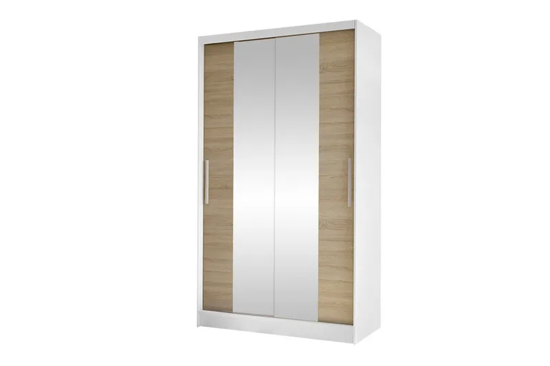 Glenmore Garderob m. Spegel White