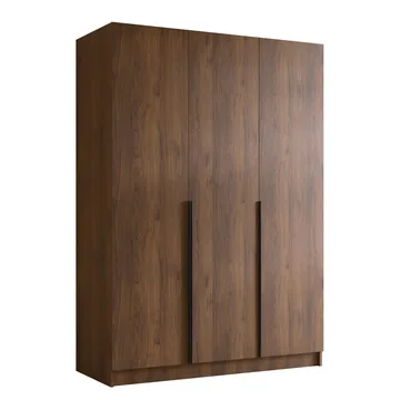 Herrljunga Garderob 150x215 cm - Brun/Svart - Products - Förvaring - Garderober & garderobssystem