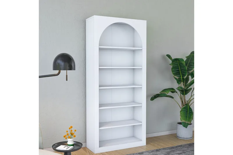 Eimar Bokhylla 80 cm - Vit - Products - Förvaring - Hylla - Bokhylla