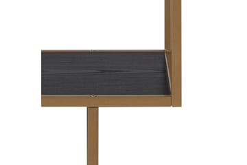 Hasslevik Bokhylla 77x35 cm 4 Hyllor - Svart - Products - Förvaring - Hylla - Bokhylla