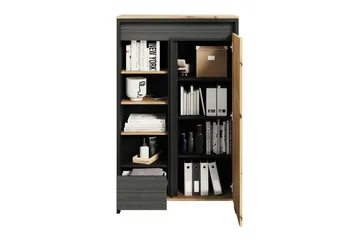 Rathmore Bokhylla 87x38 cm - Svart - Products - Förvaring - Hylla - Bokhylla