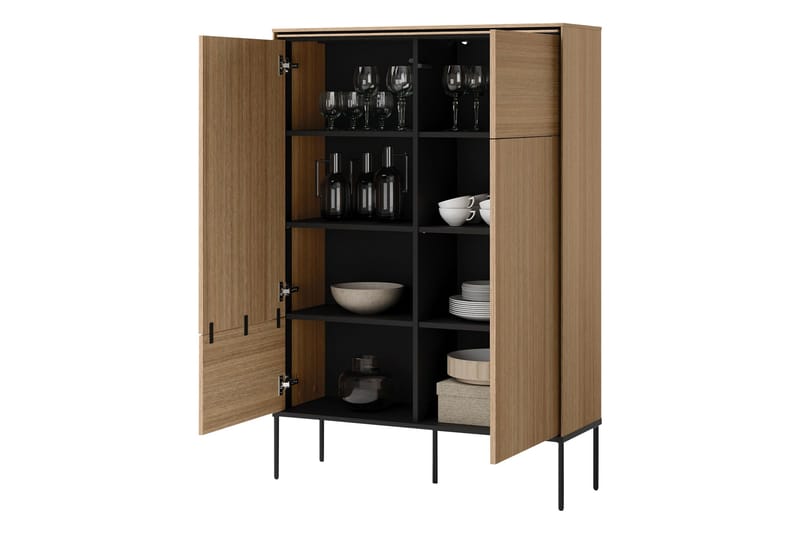 Basici Highboard - Brun - Products - Förvaring - Skåp - Förvaringsskåp