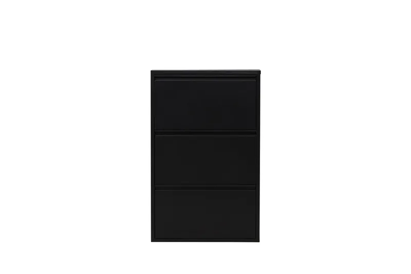 Bonito Skoskåp 60x15 cm - Svart - Products - Förvaring - Skåp - Förvaringsskåp