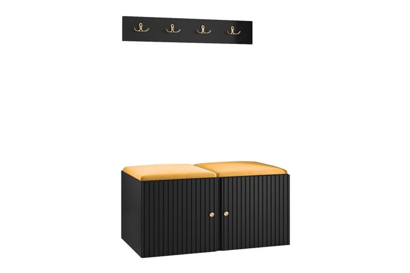 Dunvegan Highboard Black - Products - Förvaring - Skåp - Förvaringsskåp