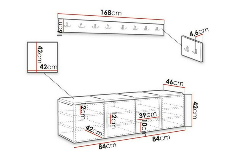 Dunvegan Highboard Brown - Products - Förvaring - Skåp - Förvaringsskåp