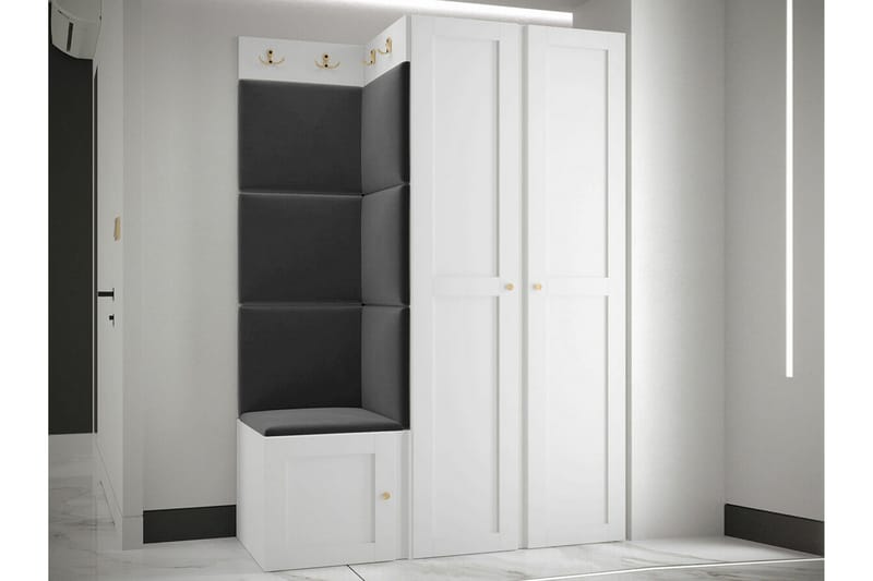 Dunvegan Highboard White - Products - Förvaring - Skåp - Förvaringsskåp