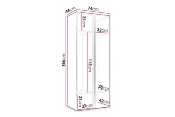 Dunvegan Highboard White - Products - Förvaring - Skåp - Förvaringsskåp