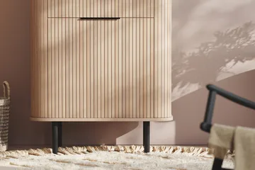 Kopparbo Högskåp Vitlaserad Ek - Ljust vitlaserat ekträ - Products - Förvaring - Skåp - Förvaringsskåp