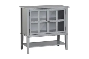 Franklin Förvaringsskåp 80x40 cm Grå, Dorel Home