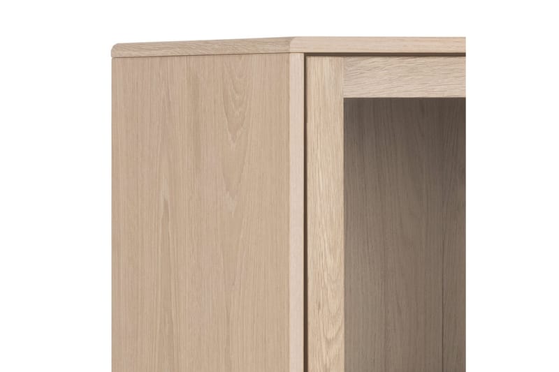 Salama Vitrinskåp 40 cm djup 80 cm bred 144,8 cm hög Trä - Vit - Products - Förvaring - Skåp - Vitrinskåp