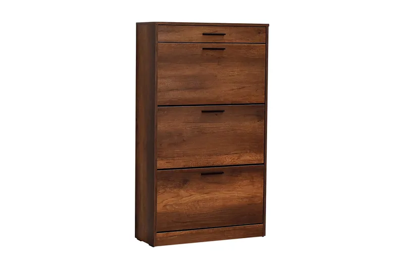 Skoskåp 75x128 cm, Valnöt