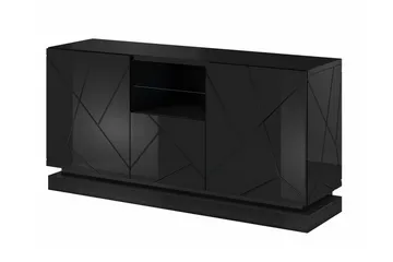 Strontian Highboard Scandinavian Choice Black - Products - Förvaring - Skåp - Förvaringsskåp