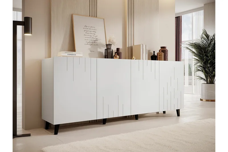 Strontian Highboard Scandinavian Choice White - Products - Förvaring - Skåp - Förvaringsskåp