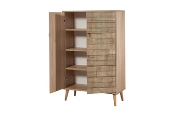 Vellavie Skåp 80 cm Träpanel - Brun - Products - Förvaring - Skåp - Förvaringsskåp