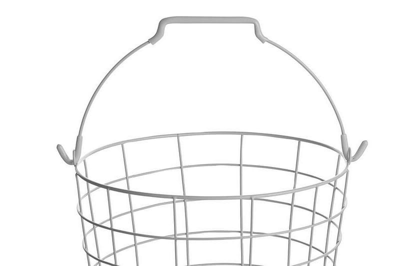 Ayapal Metallställ 37 cm 3 Korgar - Vit - Products - Förvaring - Småförvaring - Förvaringskorg - Trådkorg
