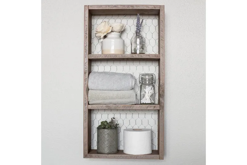 Pukkuri Vägghylla 30 cm - Brun - Products - Förvaring - Småförvaring - Väggförvaring