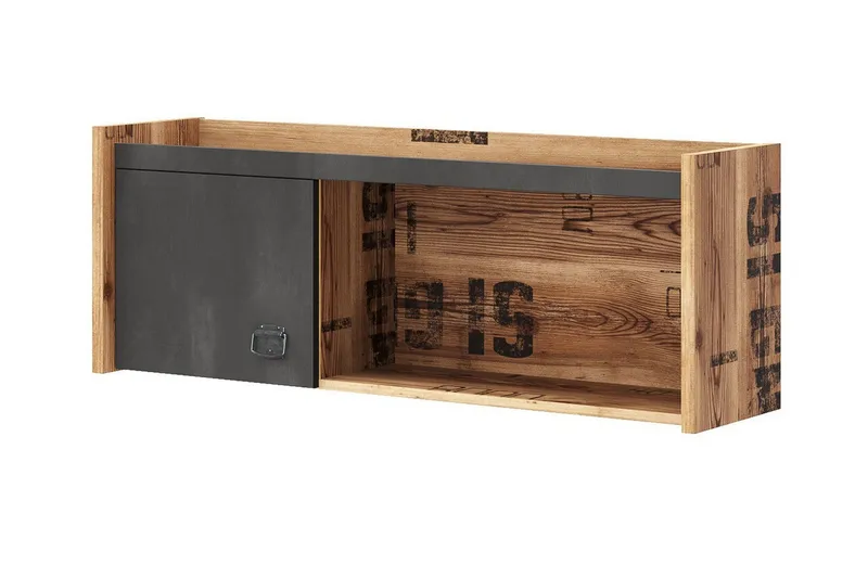 Rathmore Vägghylla 110x28 cm, Grå