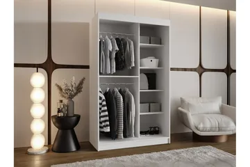 Tallmo Garderob m. Spegel 120x200 cm - Products - Förvaring - Garderober & garderobssystem