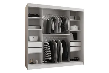 Tallmo Garderob m. Spegel 200x200 cm - Products - Förvaring - Garderober & garderobssystem