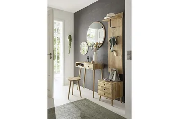 Pakro Spegel Rund 40 cm - Natur - Products - Inredning - Spegel - Hallspegel