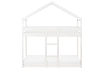 Fallon Våningssäng Två Liggplatser 90x200 - Vit - Products - Möbler - Barnmöbler - Barnsäng & juniorsäng - Loftsäng barn