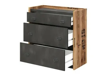 Rathmore Möbelset För Barnrum - Grå - Products - Möbler - Barnmöbler - Barnmöbelset